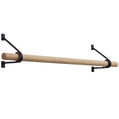 Set wandhalterung mit eiche - set,