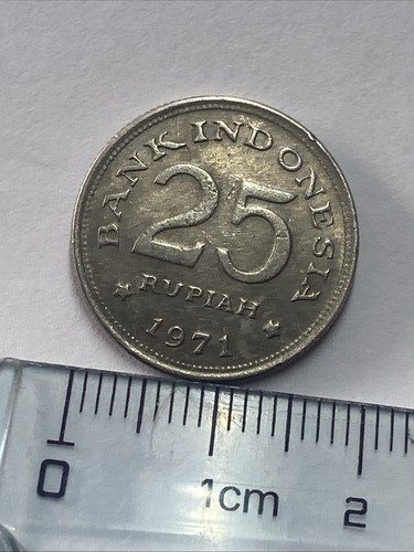 Indonesien rupiah 1971 - 25,