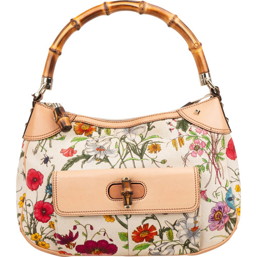 Gucci leather and canvas - and,