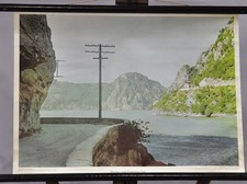 Westermann Wandbilder Schulkarte Poster Donau und Eisernes Tor