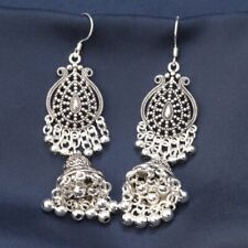 B35 orientalische Ohrringe Schirm mit Silberkugeln 925 Sterlingsilber