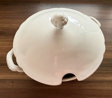 Seltmann Weiden Bavaria „Inka Weiß“ Suppenterrine 1,5 Liter Ø 30cm Porzellan