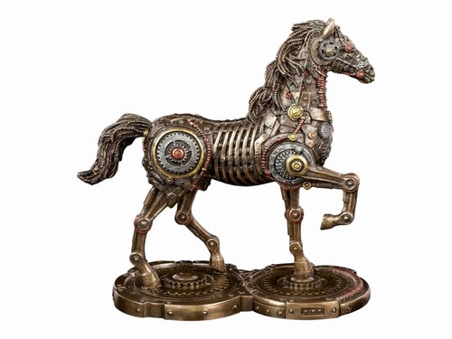 Steampunk tänzelndes pferd - steampunk,