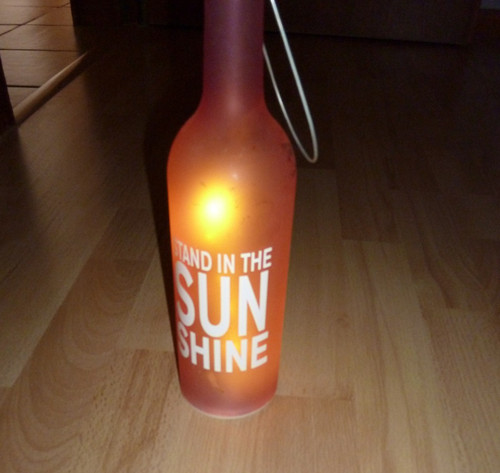 Led flasche pink cm hoch - flasche,, 30