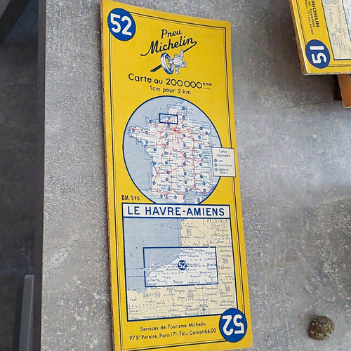 Michelin straßenkarte 52 - michelin,