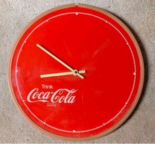 Coca cola wanduhr uhr 70er - cola,