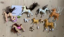 Polly Pocket Puppe Mattel Nummer 7, Tiere Hund Katze Pferde Set Paket Pony Körbc