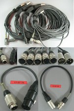 Varianten Adapter KleinTuchel 3 Pol female auf XLR MD 421 441 #V04_KlTu_Adap