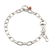 Hunde Ketten Halsband verstellbar -mit Haken HS SPRENGER 3mm Halskette Edelstahl