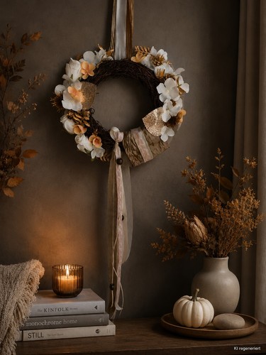 Herbstkranz edel rustikal - edel,