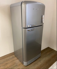 SMEG Kühlschrank FAB50RSV Kühl-/Gefrierkombination-Grau-Ausstellungsstück