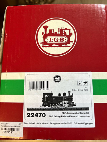 Lgb dampflok 22470 sbb - dampflok,