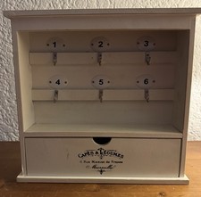 Schlüsselkasten mit Ablagefach Shaby Chic Schön!