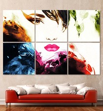 NEW ABSTRAKT 670 Leinwand Bild