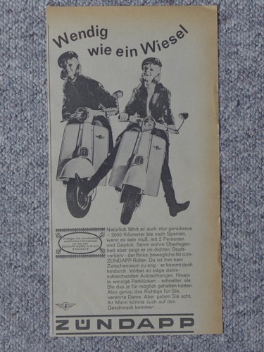 Original werbung zündapp - original,