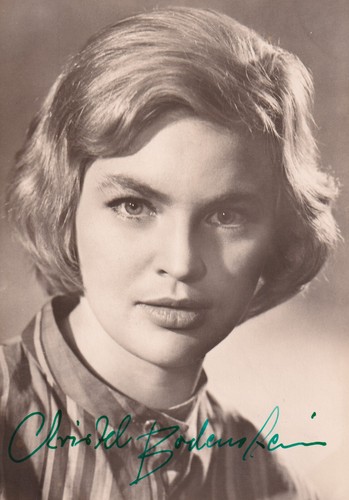 Autogramm christel - autogramm,