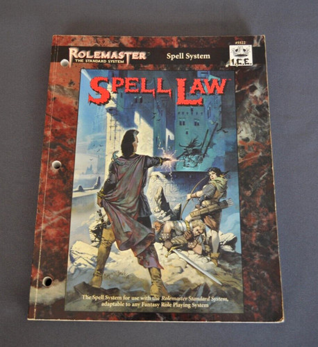 Rolemaster buch original spell - buch,