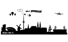 WandTattoo City Stadt  Skyline