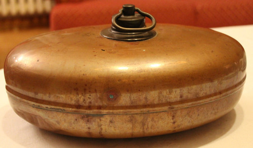 Antike wärmflasche 1910 - um,
