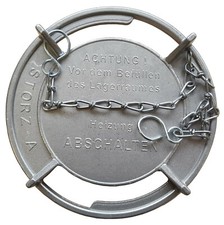 Pelletlager Pellet Blinddeckel