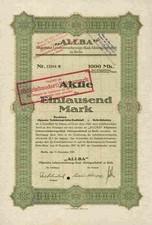 Allba Allgemeine Lebensversicherungs Bank 1922 Berlin AXA Colonia Nordstern Köln