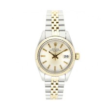 ROLEX DATEJUST 26 MM WHITE DIAL REF:6917 STAHL/GOLD 1981 FULL SET LC100