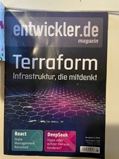 entwickler magazin - 05.2025 - Terraform - Infrastruktur, die mitdenkt