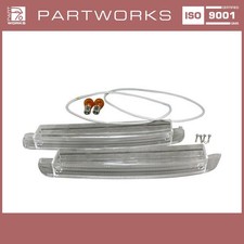 Blinkerglas für PORSCHE 944 S2 turbo Blinker VORNE KLAR WEIß L+R