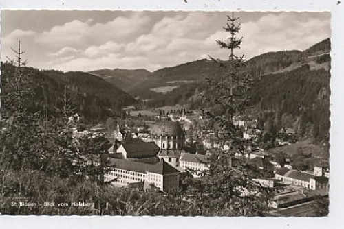 Blasien blick vom holzberg - st.,