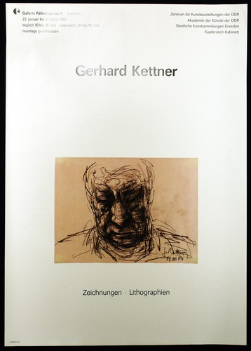 Ddr 1989 ausstellungsplakat - ddr, 1989.