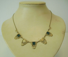 Antike seltene Art deco Kette