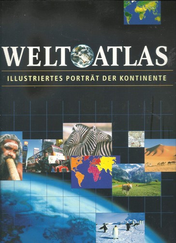 Welt atlas illustriertes - welt,