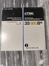 Original TDK LX 35-180 BM  Alu