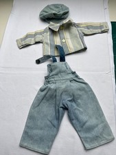 Neuer 3 teiliger Puppenanzug     Fa. Atelier Puppenschneiderei