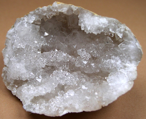 Bergkristall druse geode - bergkristall,