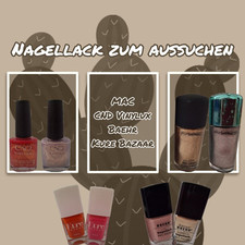 Nagellack zum aussuchen (MAC, CND Vinylux, Baehr, Kure Bazaar)