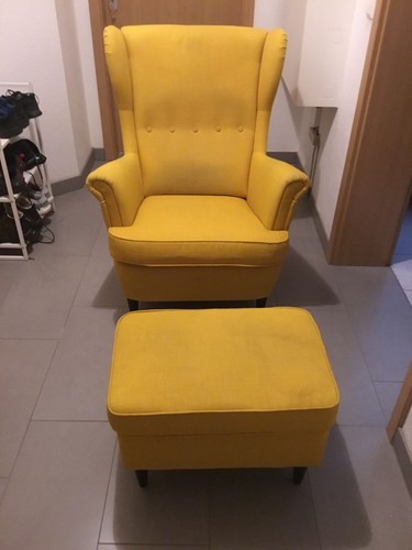 Ikea strandmon sessel - strandmon, sessel+hocker