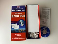 Lernbox Business English Vokabeln 800 Karteikarten mit E-Book Büro Neuwertig