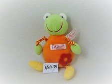 Sigikid Frosch Schlenkerbeine 49905 Rassel Greifling Stofftier (T203)