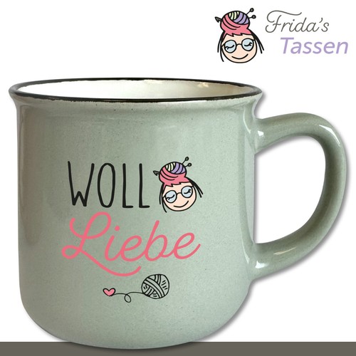 Frida tasse mit spruch - tasse,