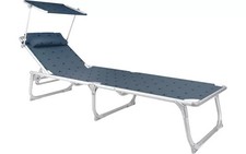 Sonnenliege Berger blau Outdoor Strand Camping B-Ware