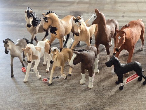Schleich pferde fohlen set - schleich, &