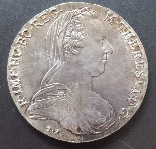 Silbermünze thaler maria - 1,