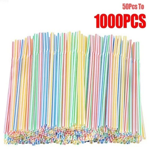 100 2000x strohhalme flexible - 100-2000x,