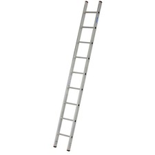 KRAUSE Anlegeleiter MONTO Sibilo silber 9 Sprossen, H: 270,0 cm