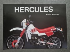 Prospekt Broschüre Hercules ZX1 KX5 Optima Prima Werbung 1980er Jahre