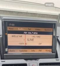 Mercedes W204 Bordmonitor