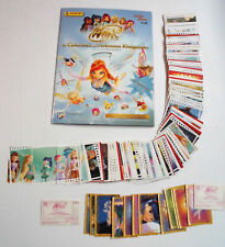 Winx Club -Geheimnis des Königs ...  (2008)  Leeralbum + kompletter Satz ,Panini