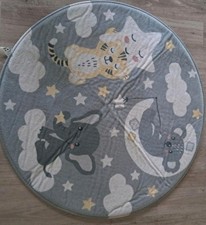 Kinderteppich Rund 80cm