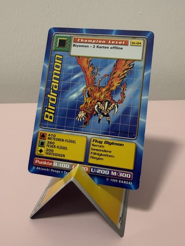 Digimon card birdramon - birdramon, st-04